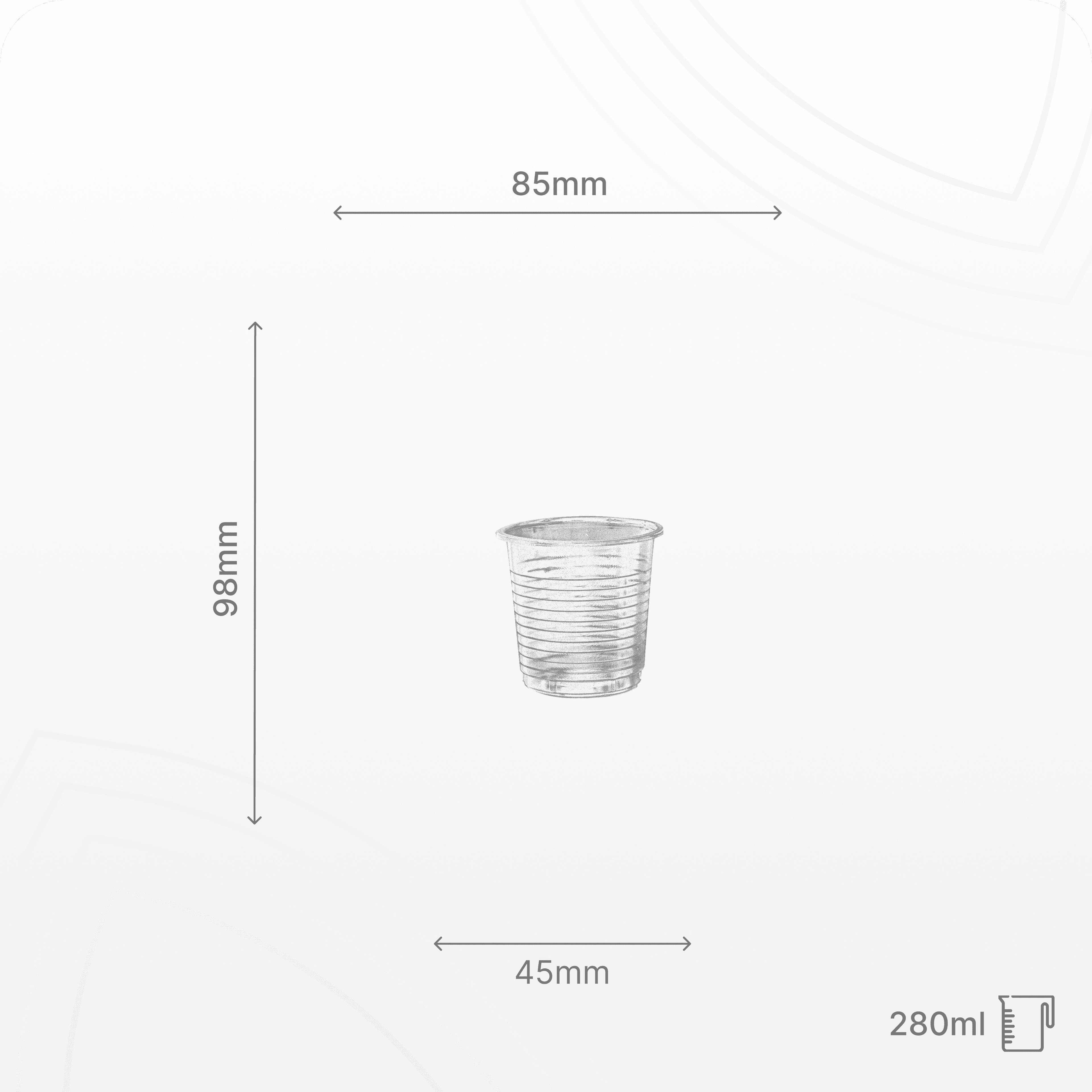 Cốc Vân PP 280ml