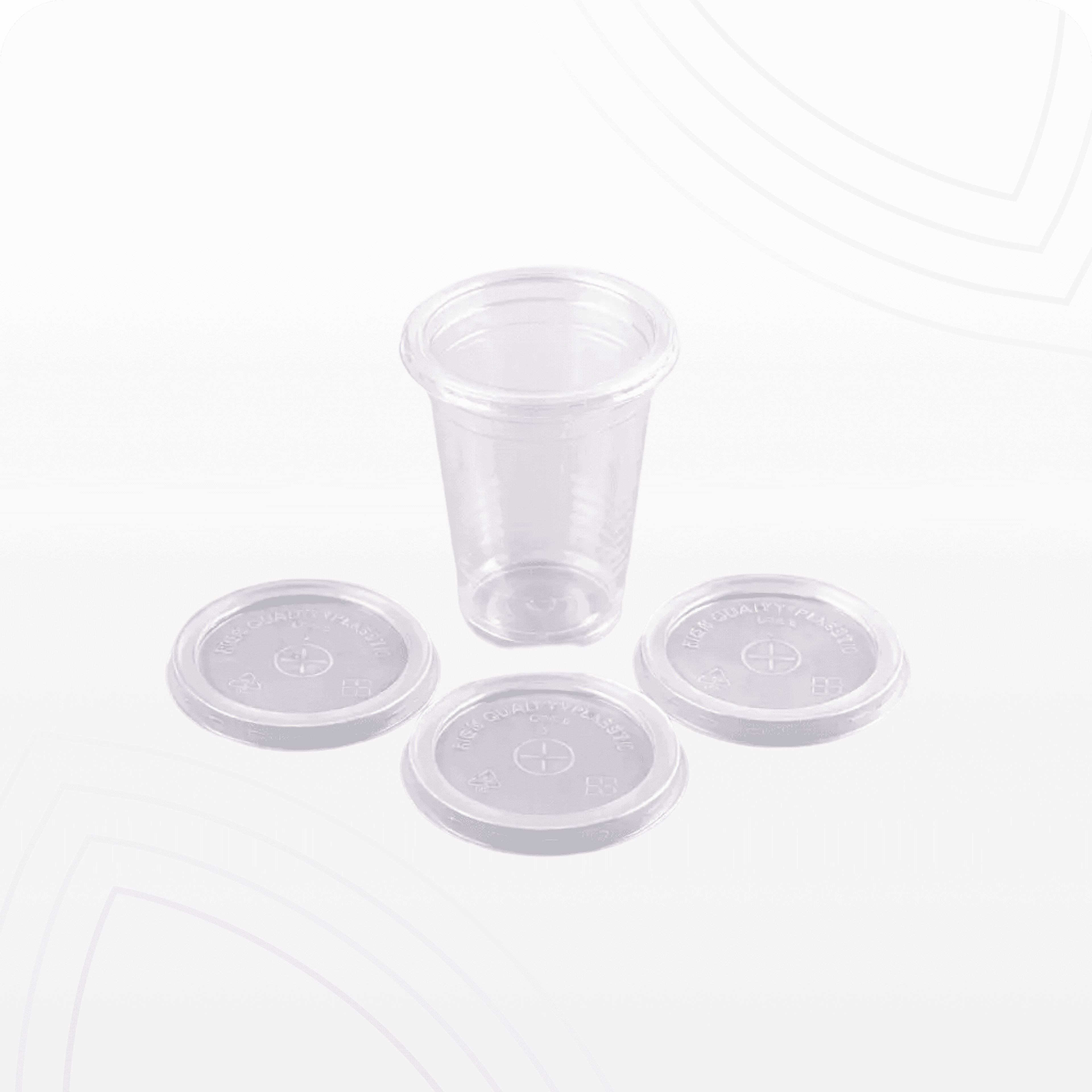 Nắp cốc nhựa PP85