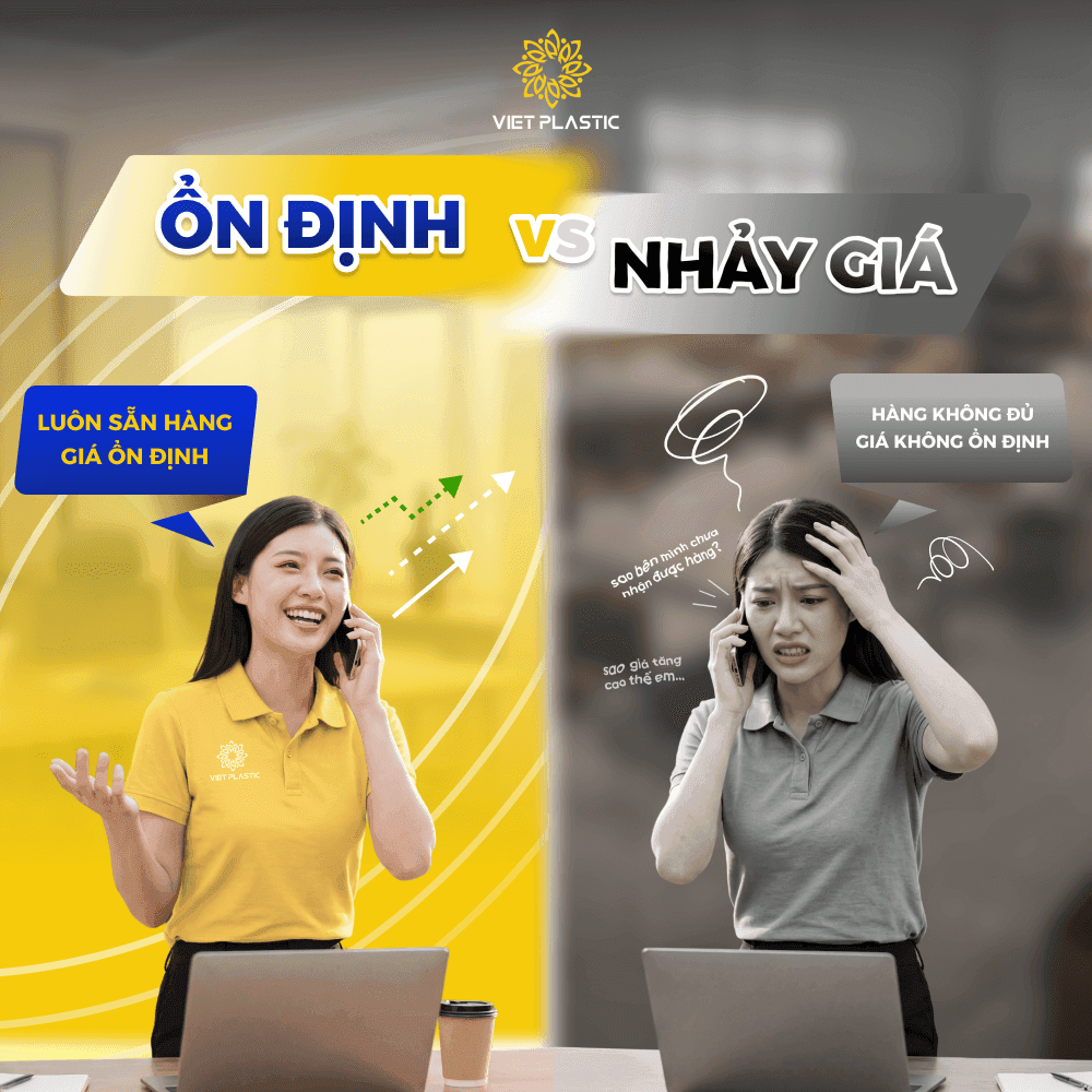 Vì sao lựa chọn đúng nhà cung cấp nhựa PP quyết định sự ổn định của đại lý?