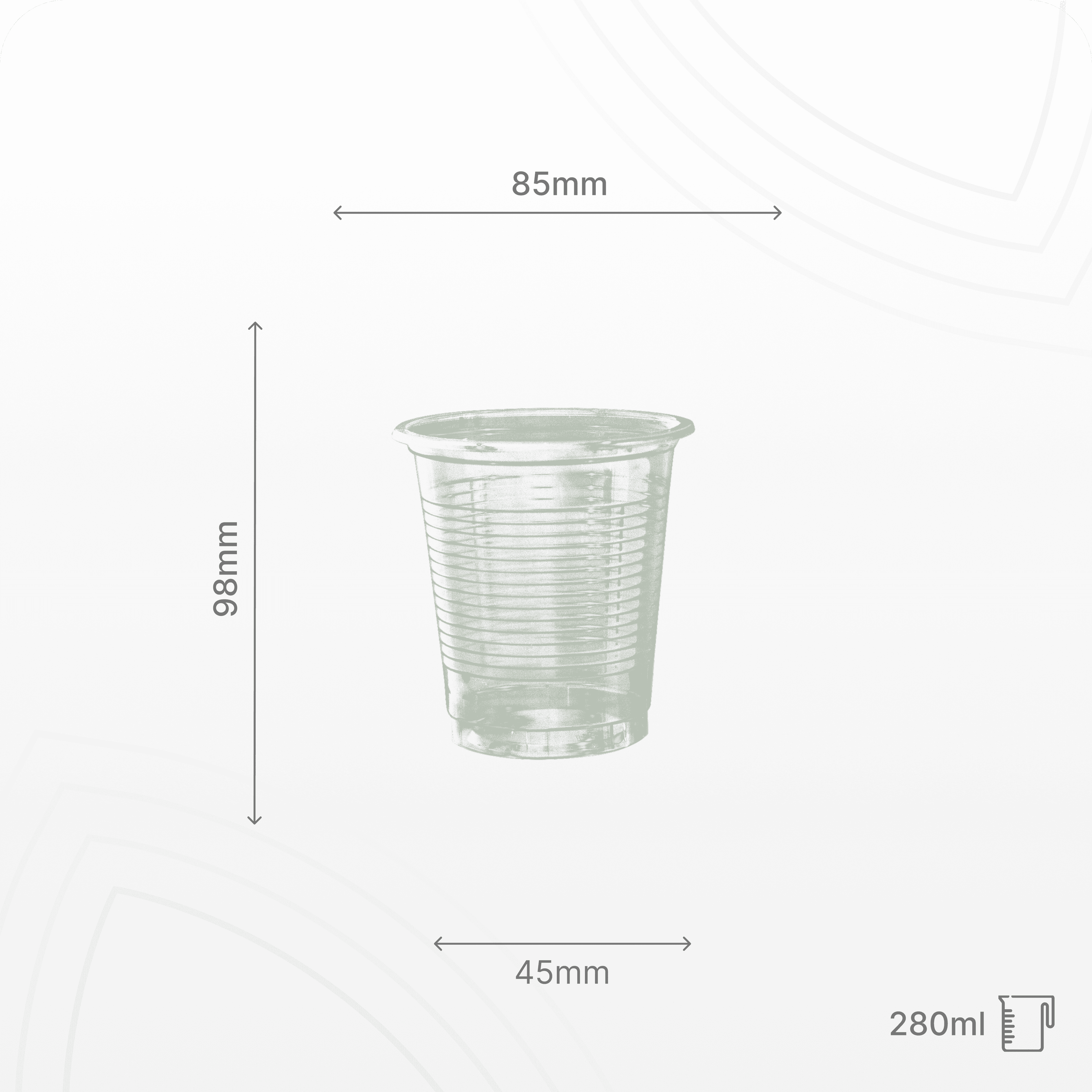 Cốc Vân PP 280ml