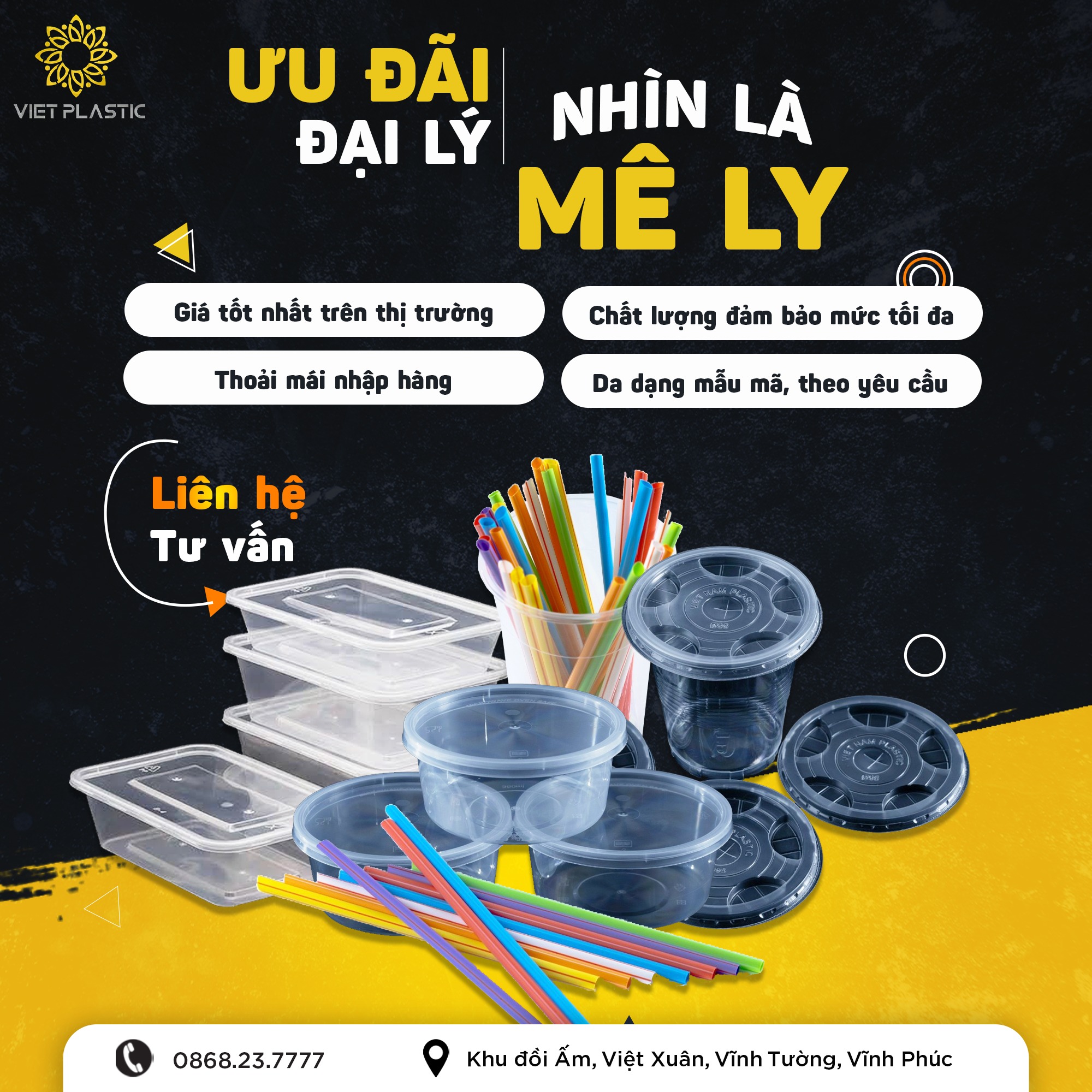 ƯU ĐÃI ĐẠI LÝ - GIÁ NHÌN MÊ LY! image